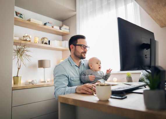 When you're working from home, fiber internet helps the whole family stay connected. 