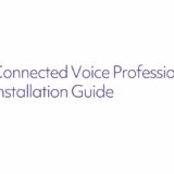 Connected Voice Pro Installation guide