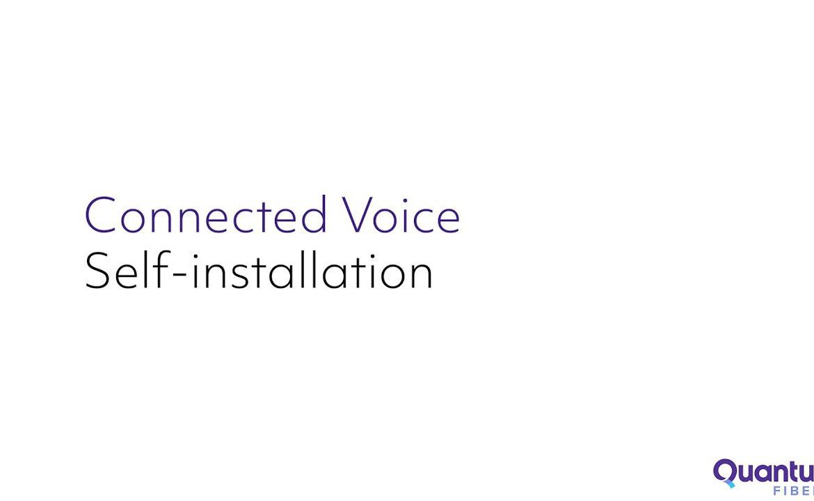 How to self install connected voice