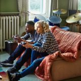Gamers learning PS5 setup