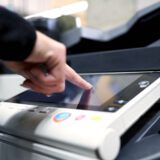 Person using wireless printing