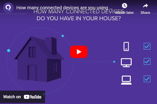 How many connected devices are you using in your home?