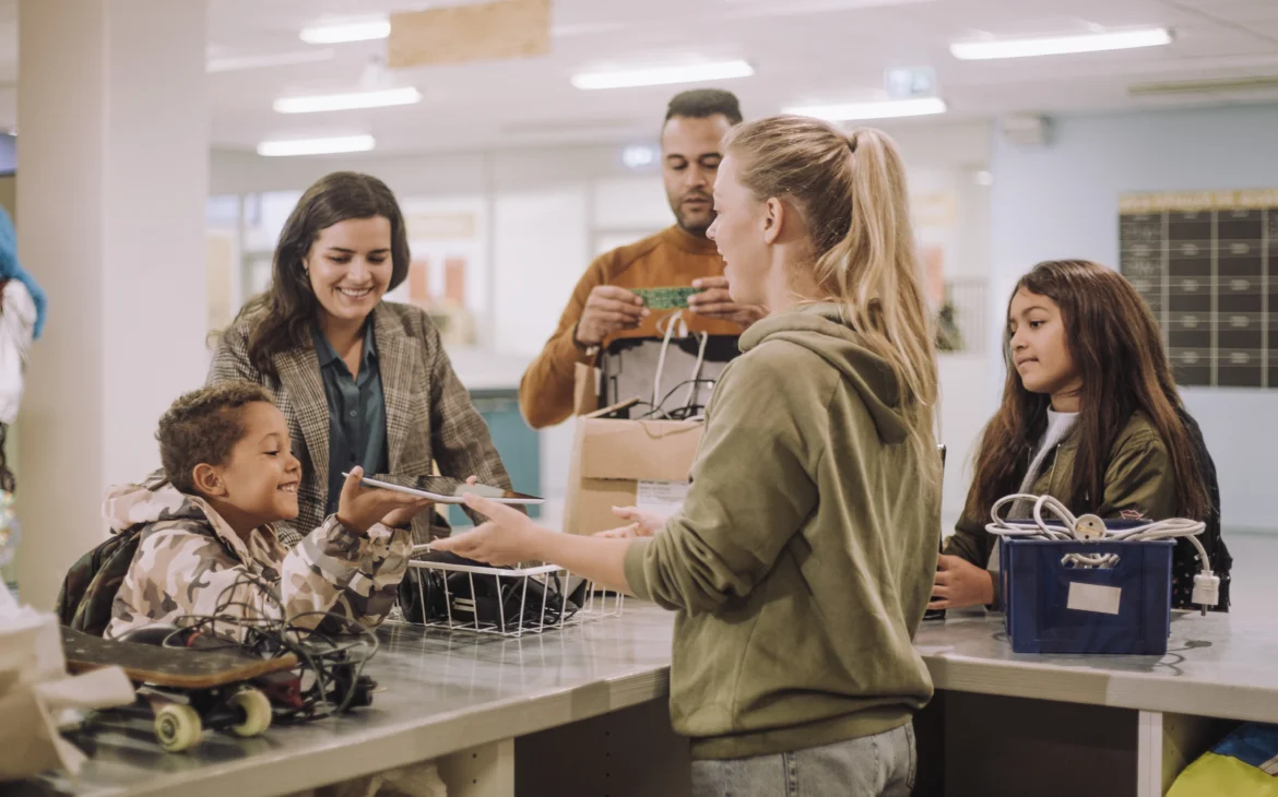 Donate your electronics to good causes. 