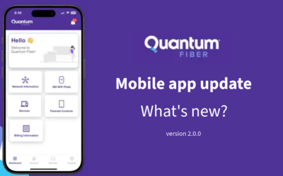 What’s new in the Quantum Fiber app: Enhanced features & connectivity