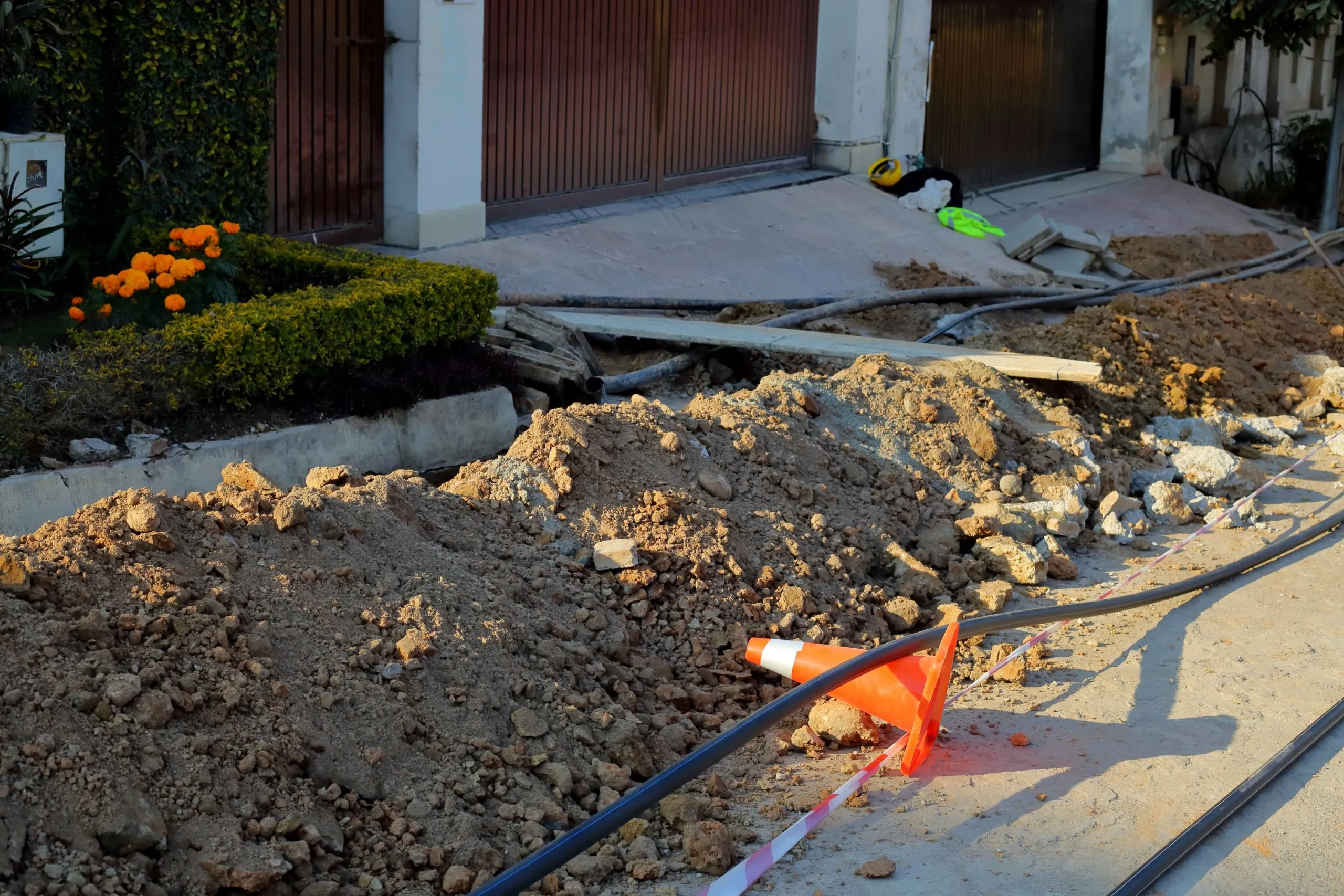 Fiber to the home construction