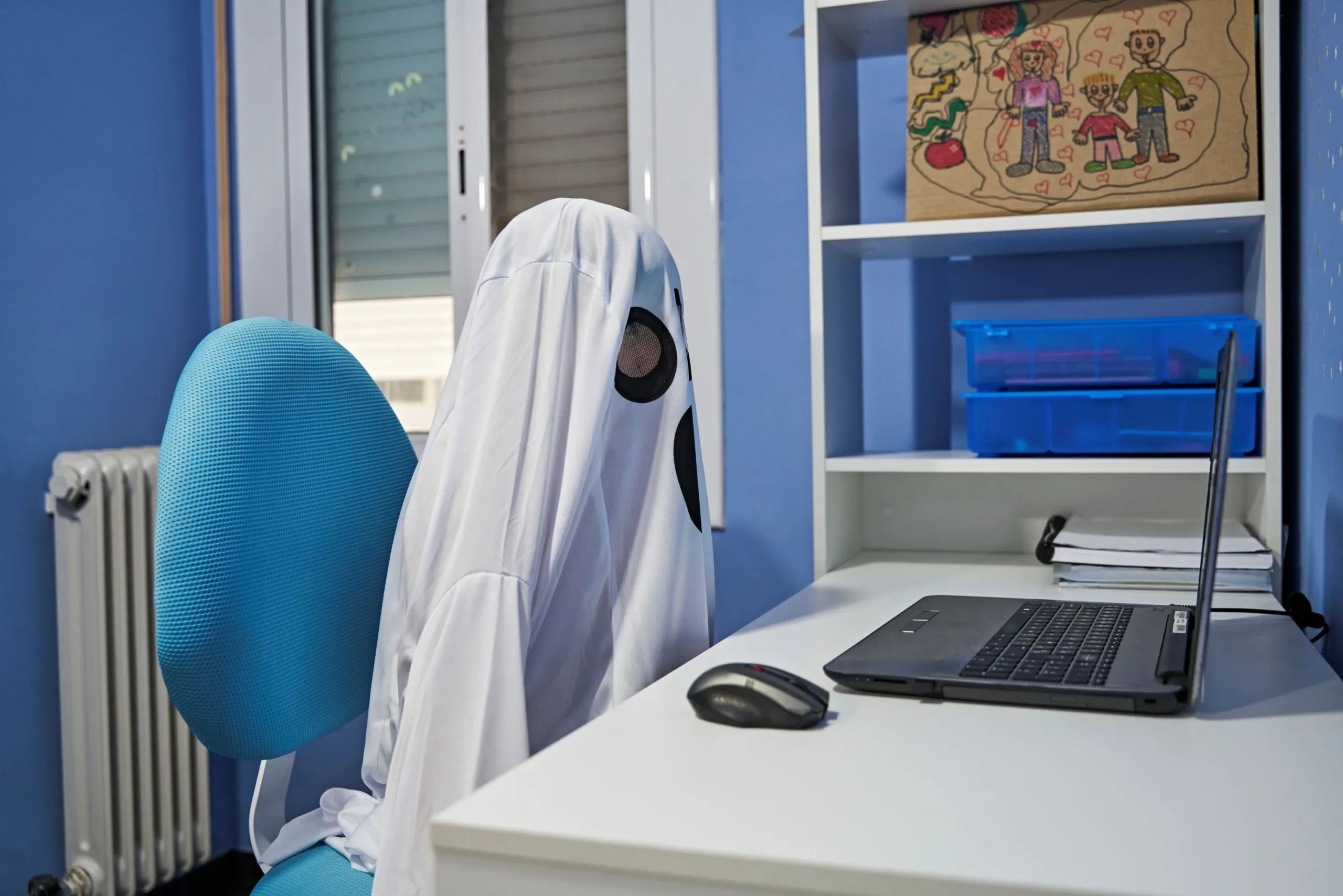 Ghost using the internet at home
