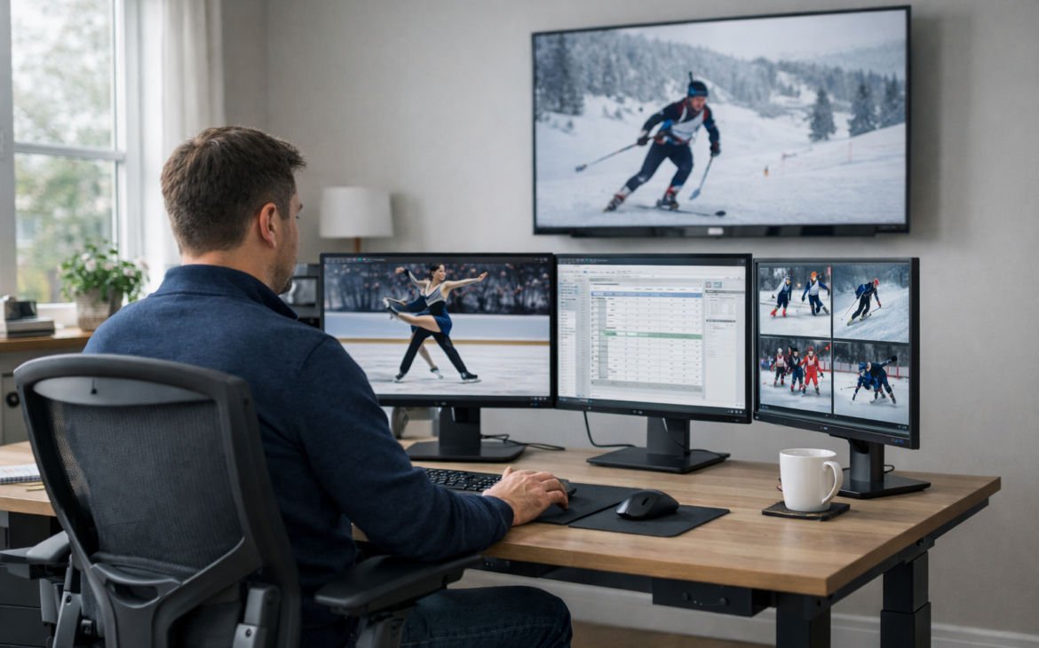 Multi-screening winter games